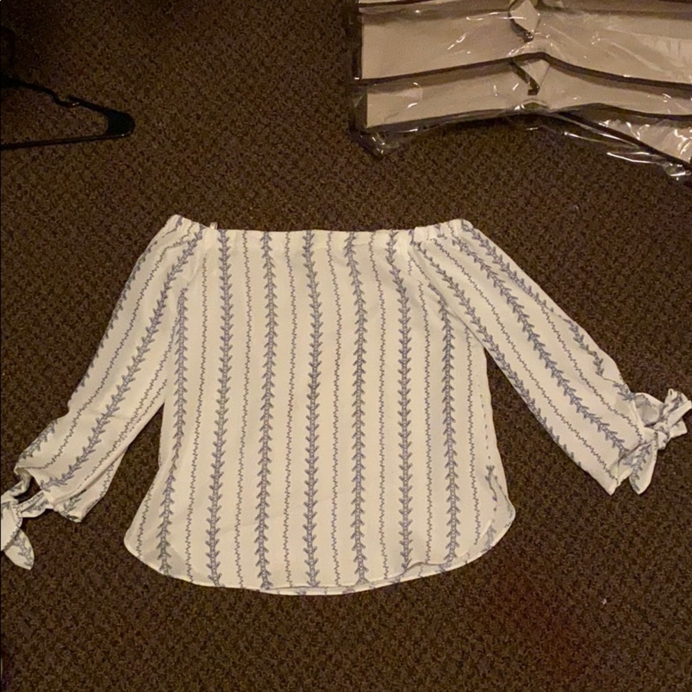 Off the shoulder top